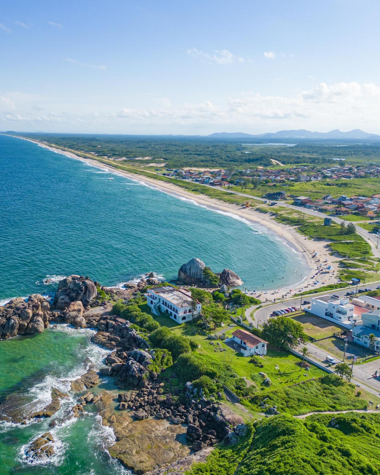 Babitonga Hostel - 100M Da Prainha Сао Франсиско до Сул Екстериор снимка